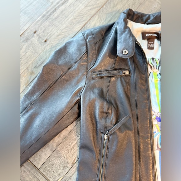 DANIER Genuine Leather Jacket, size XS. Vintage! - Picture 5 of 15